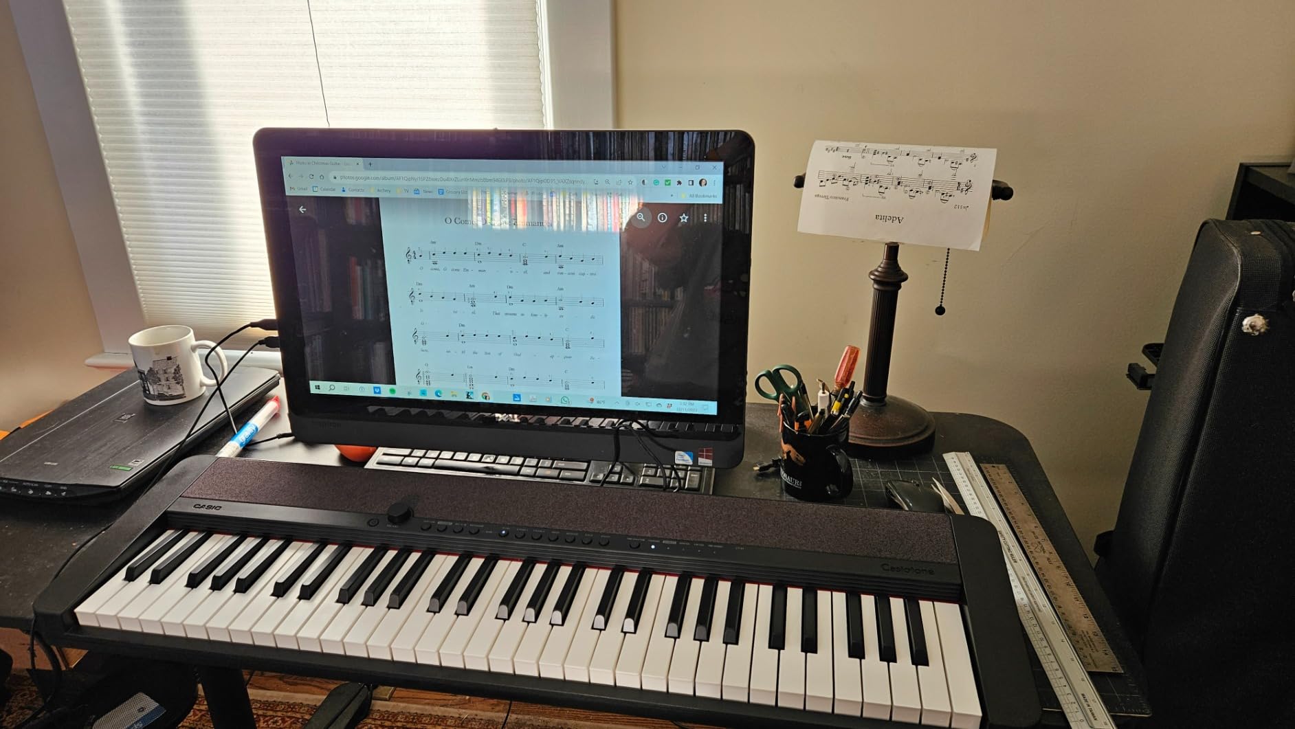 Casio CT-S1-76 76-keys Portable Keyboard - Black | Touch-sensitive, retro design; stereo grand piano + 60 AiX tones; USB-MIDI; for beginners to pros customer photo 1