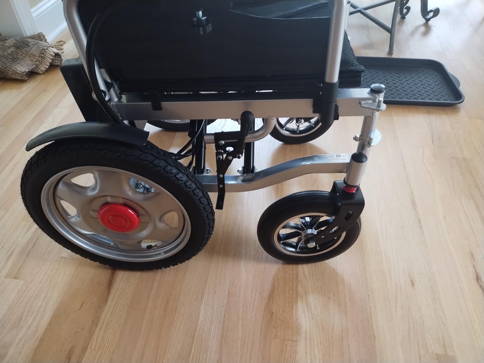 400LB Capacity Heavy-Duty Electric Wheelchair for Adults, Seniors, 20inch Extra Wide Seat customer photo 2