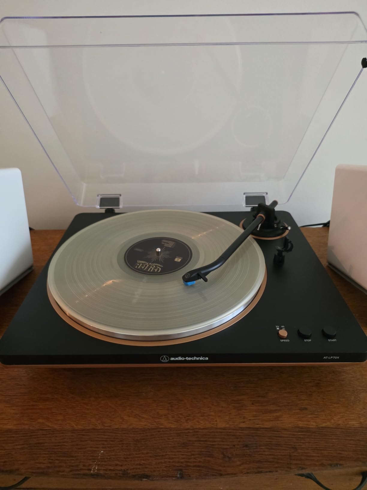 Audio-Technica AT-LP70X Automatic Turntable (Black/Bronze) customer photo 2