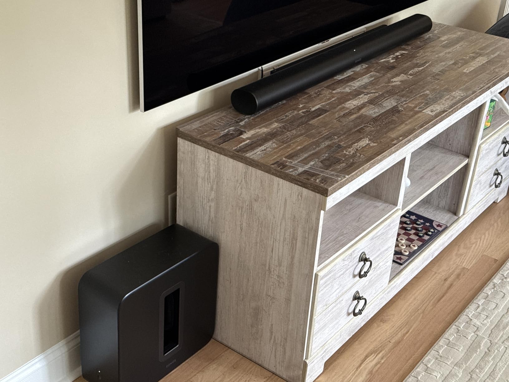 Arc Ultra Soundbar with Dolby Atmos - Black | Dolby Atmos | 9.1.4 Surround Sound for TV and Music | Alexa | Works with Sonos Sub 4 & Era 300 | Sound Motion technology customer photo 1