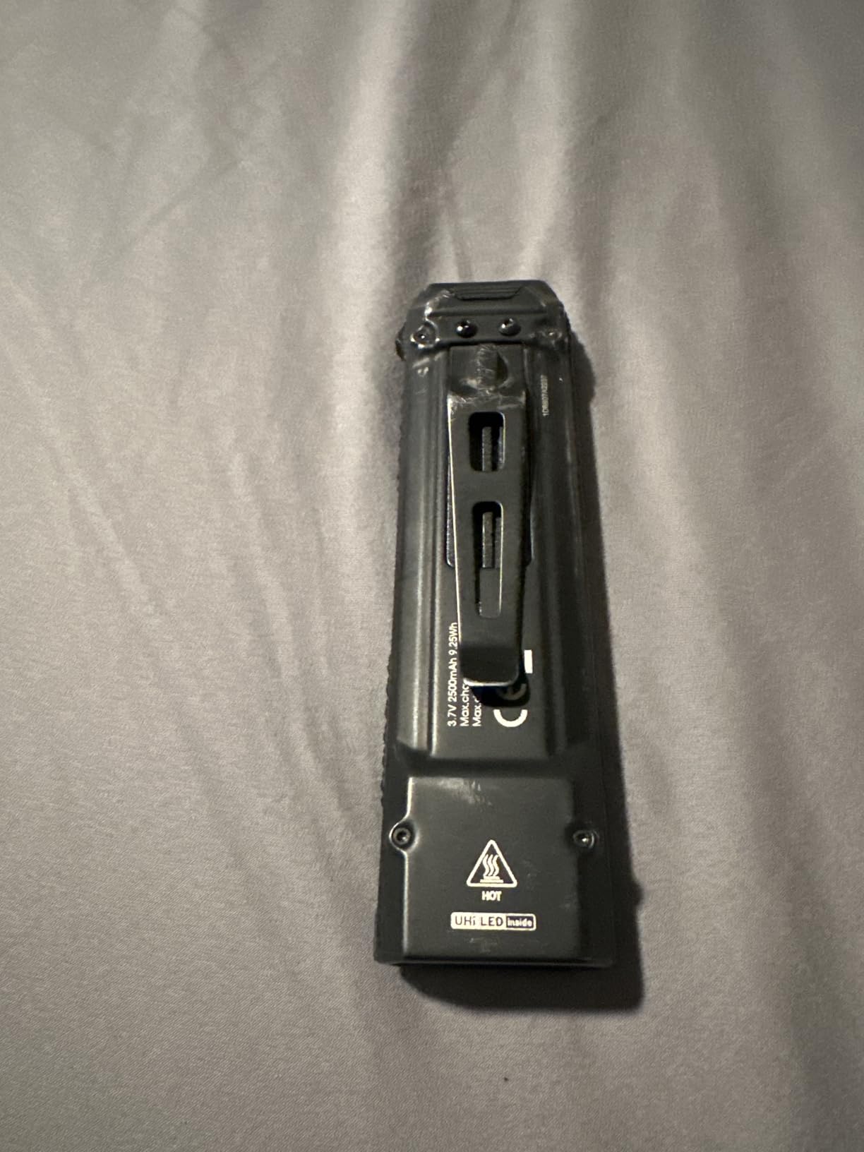 Nitecore EDC29 6500 Lumen Rechargeable EDC Tactical Flashlight (Black), USB-C Fast Charging, Slim Flat Shape, Spotlight, Floodlight, Strobe modes, Digital Display, Mechanical Lock, Everyday Carry customer photo 2