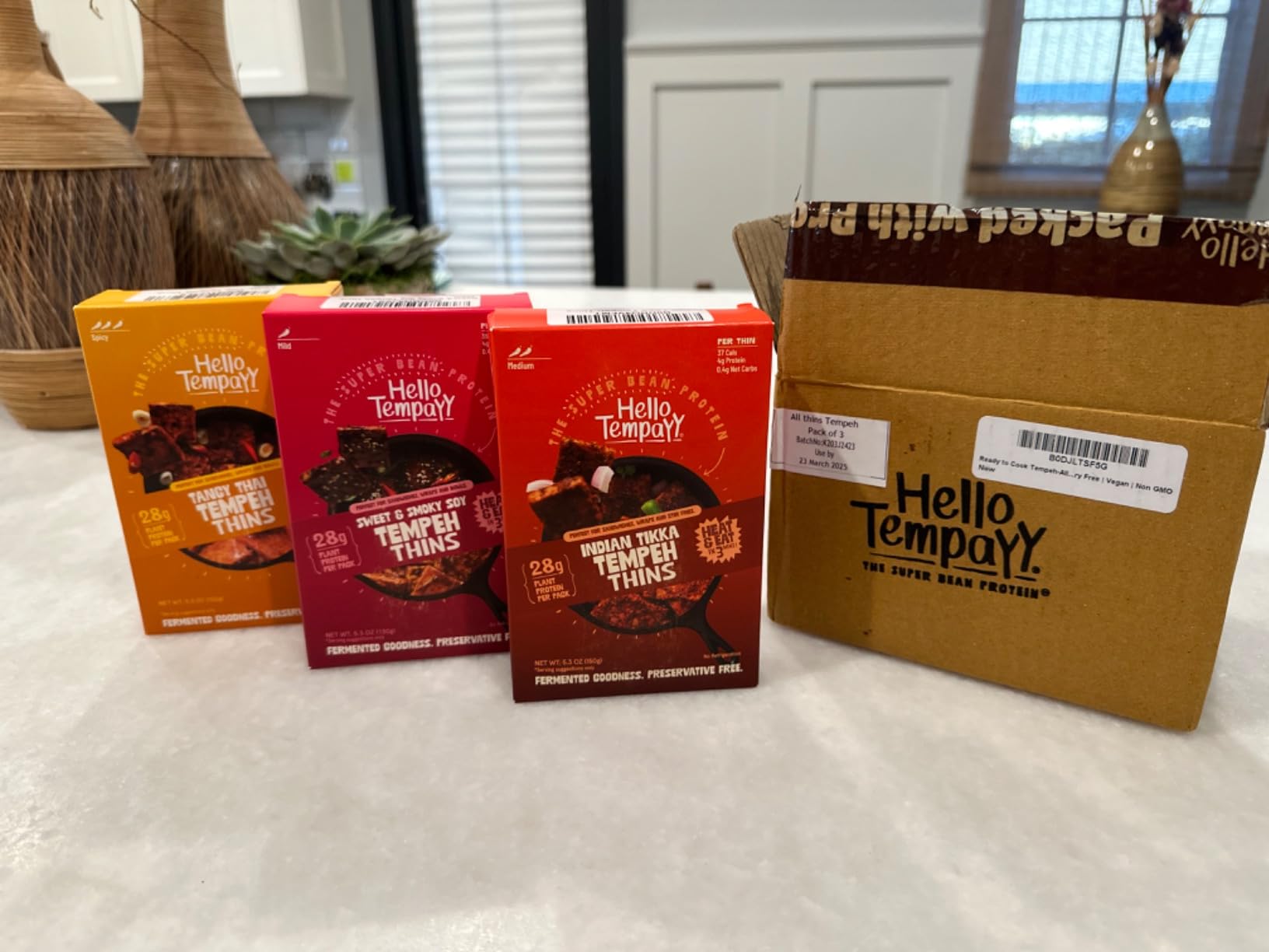 Ready to Cook Tempeh-All Thins Tempeh (Pack of 3)- 28g Clean Protein customer photo 1