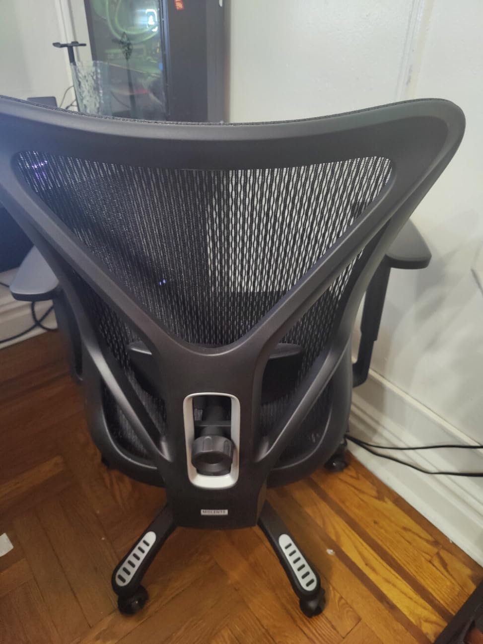 Ergonomic Office Chair, Mesh Computer Desk Chairs with BIFMA X5.1 Certified, Adjustable Lumbar Support, 3D Arm, Tilt Back, Wide Seat, Comfy Swivel Work Task Chair for Company and Home (Obsidian Black) customer photo 2