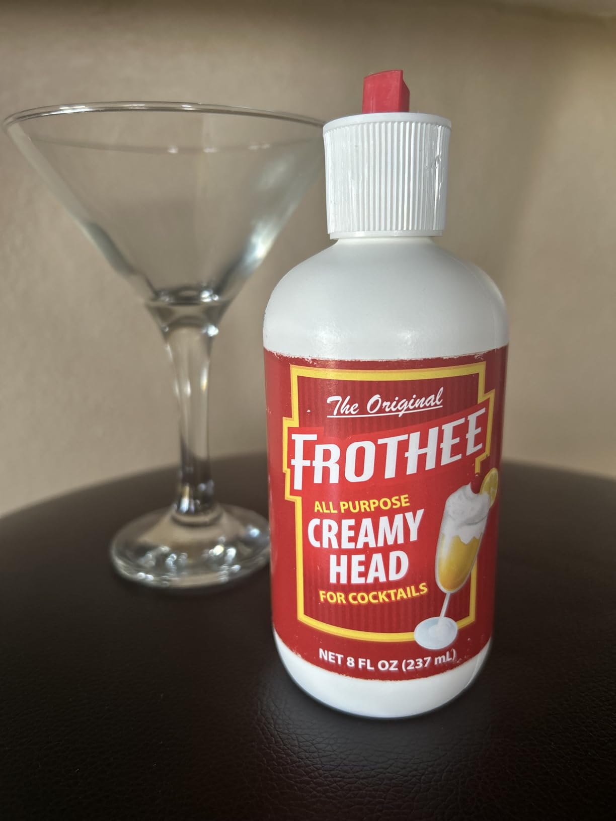 FROTHEE All Purpose Cocktail Foamer 8oz - Egg Substitute, Vegan, Gluten & Alcohol Free Foam - For Cocktails, Mocktails, & Shaken Drinks, 1 Pack customer photo 2