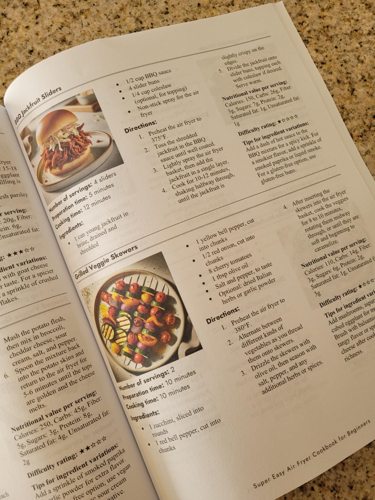 Super Easy Air Fryer Cookbook for Beginners: Quick, Simple, and Irresistibly Delicious Recipes to Save Time, Eat Healthy, and Impress Your Loved Ones Every Day! customer photo 2
