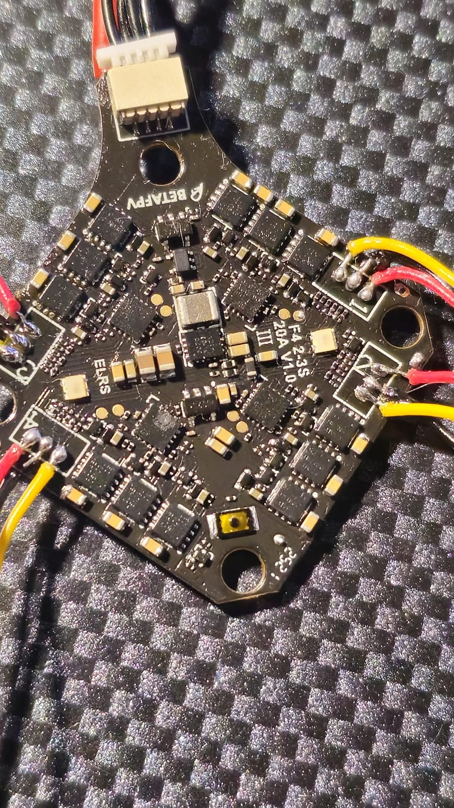 BETAFPV F4 2-3S 20A Brushless FC for HD Digital Drone Like Pavo20 Pro II | Compatible for HD VTX, O3 Air Unit Without Soldering, Integrate Serial ELRS 2.4G Receiver customer photo 2