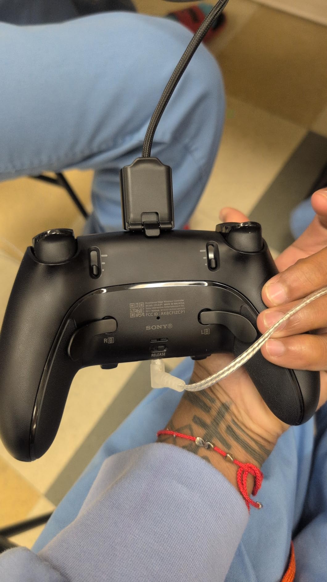 PlayStation DualSense Edge Wireless Controller - Midnight Black customer photo 1