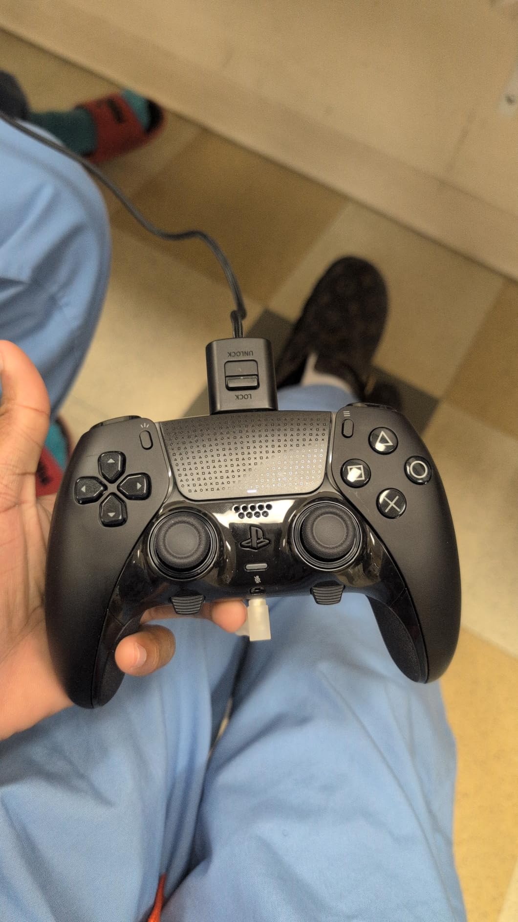 PlayStation DualSense Edge Wireless Controller - Midnight Black customer photo 2