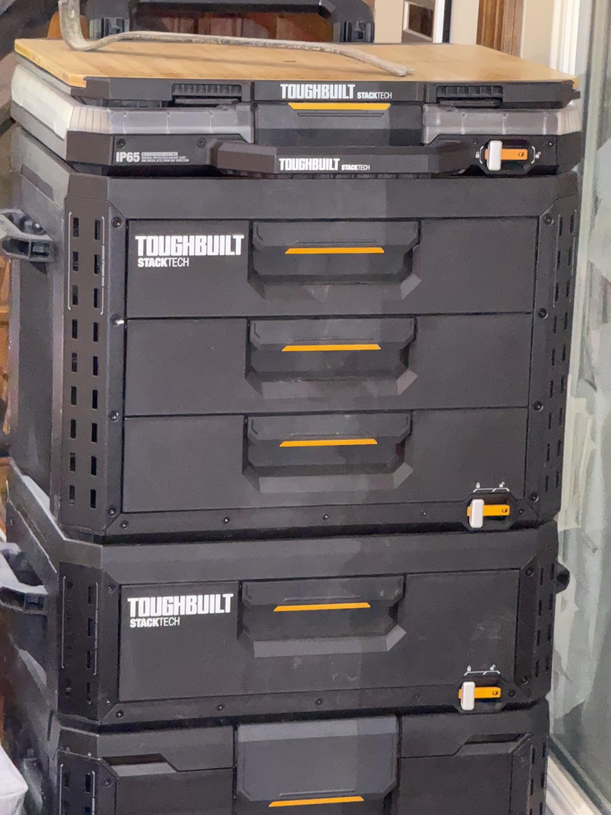 ToughBuilt StackTech XL 3 Drawer Tool Box, Heavy-Duty Portable Tools Chest, Stackable Toolbox Storage Organizer with 22 Dividers customer photo 1