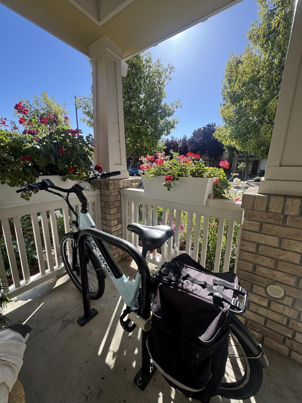 Funhang Electric Bike for Adults, 1000W Peak Ebike, 50Miles Step Thru Electric Bicycle, 26