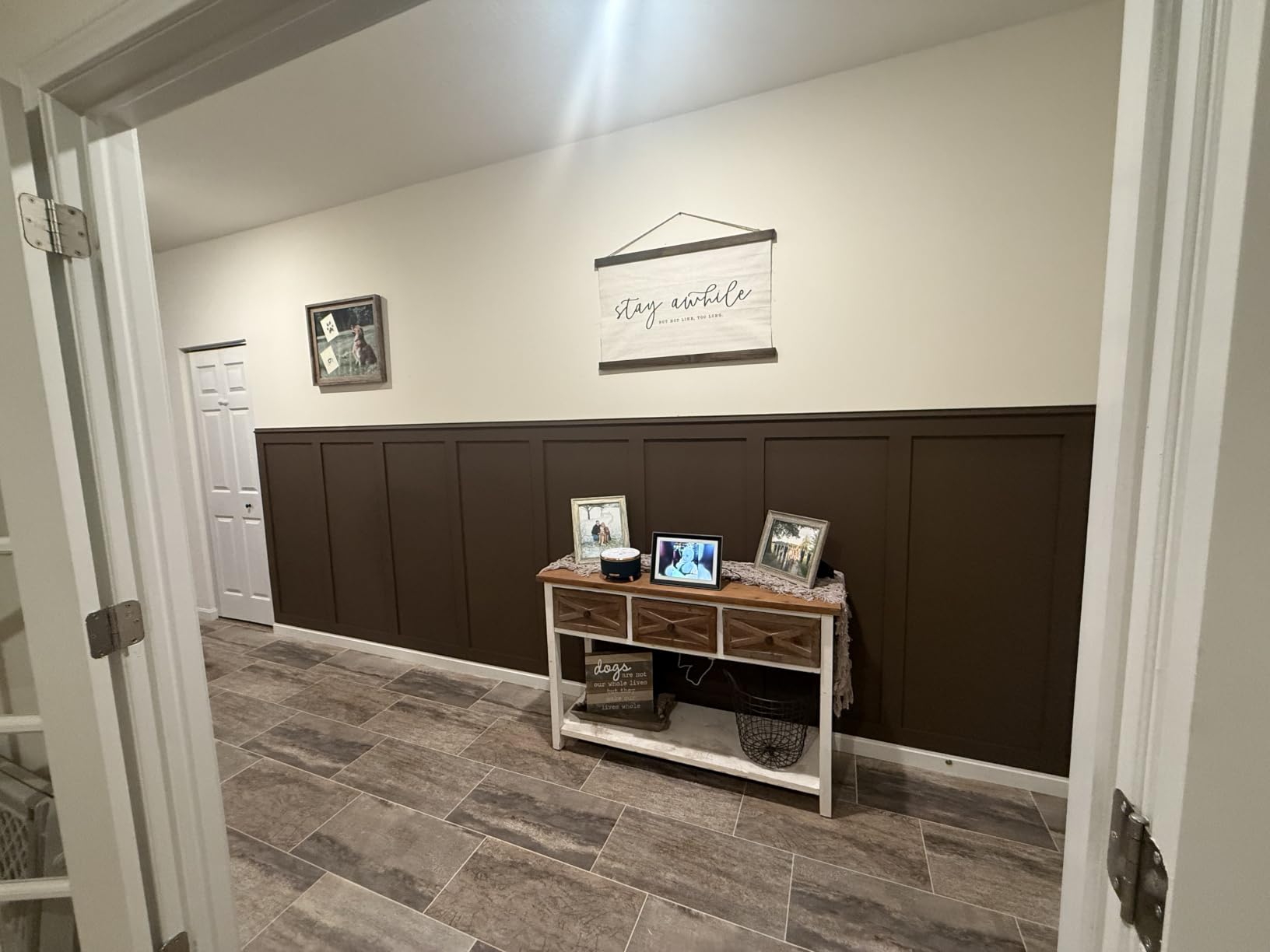 Art3d MDF Premade Paintable Board and Batten Wainscoting Kit, 94.5 x 54 in | Molding Slat with Edge Strip, Lightweight, Paintable, Impact-Resistant, Easy to Install, Ideal for Living Rooms, Bedrooms customer photo 1