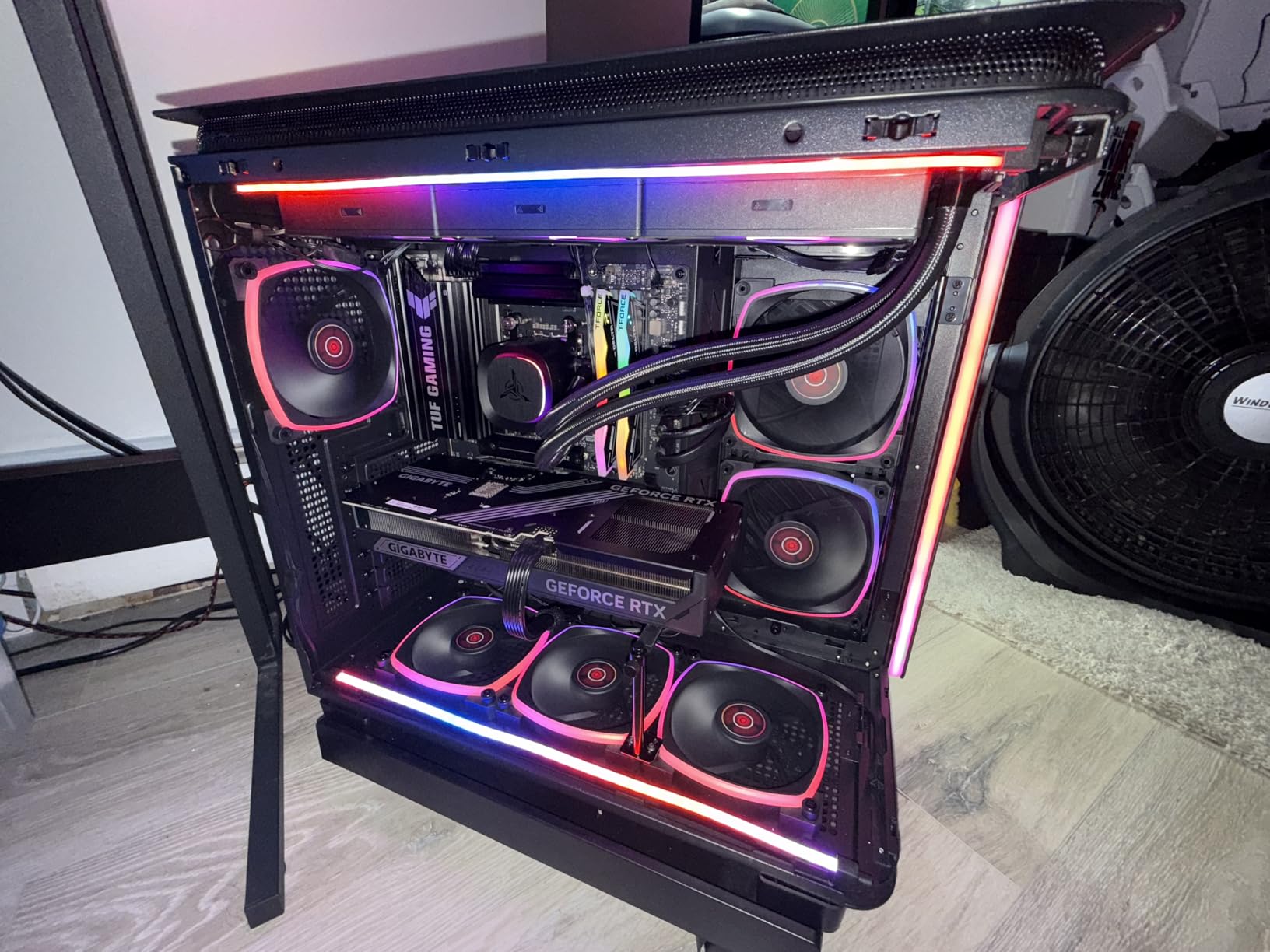 ASUS TUF Gaming B650E-PLUS WiFi AMD B650 ATX Motherboard, 12+2+1 80A DrMOS Power Stages, DDR5, PCIe 5.0 Ready, 3X M.2, Wi-Fi 6E, 2.5Gb LAN, DisplayPort, HDMI, USB Type-C, BIOS Flashback, Aura Sync customer photo 1
