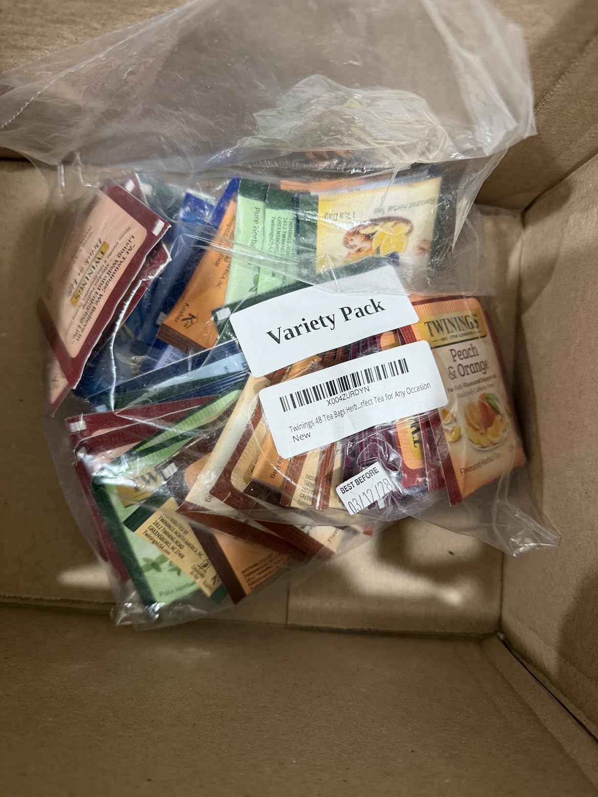 Twinings 48 Tea Bags Herbal Variety Pack - 12 Herbal Flavors, Caffeine-Free, Individually Wrapped, Perfect Tea for Any Occasion customer photo 2