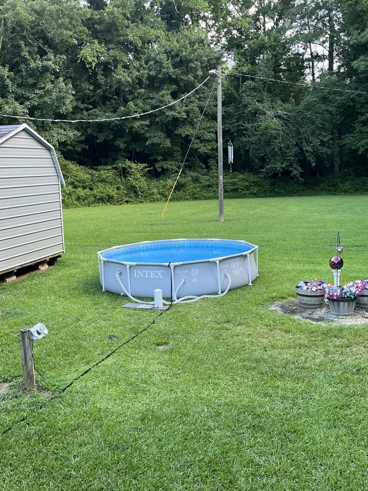 Intex 26711EP 12Ft X 30In Prism Frame Premium Above Ground Swimming Pool Set with Filter Pump customer photo 1