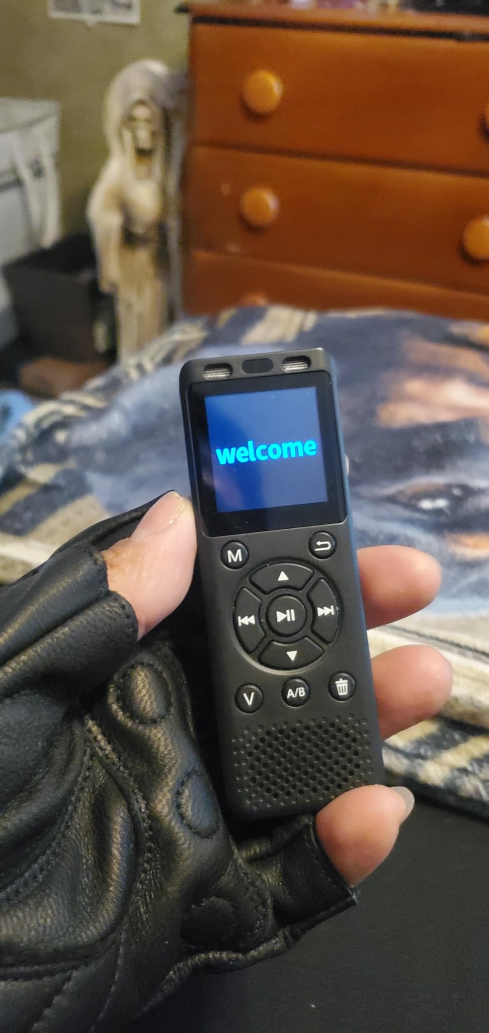Tonfarb 64GB Digital Voice Recorder with Playback, Audio Recording Device | for Lectures Meeting/Classes/Interviews, Tape Recorder with Voice Activated, Password, Noise Reduction, A-B Repeat, MP3 Player customer photo 1