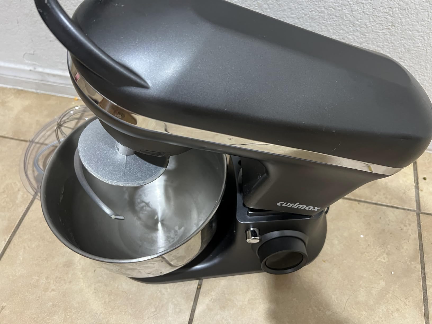 Stand Mixer, CUSIMAX Kitchen Mixer with Digital Switch Control, 650W customer photo 1