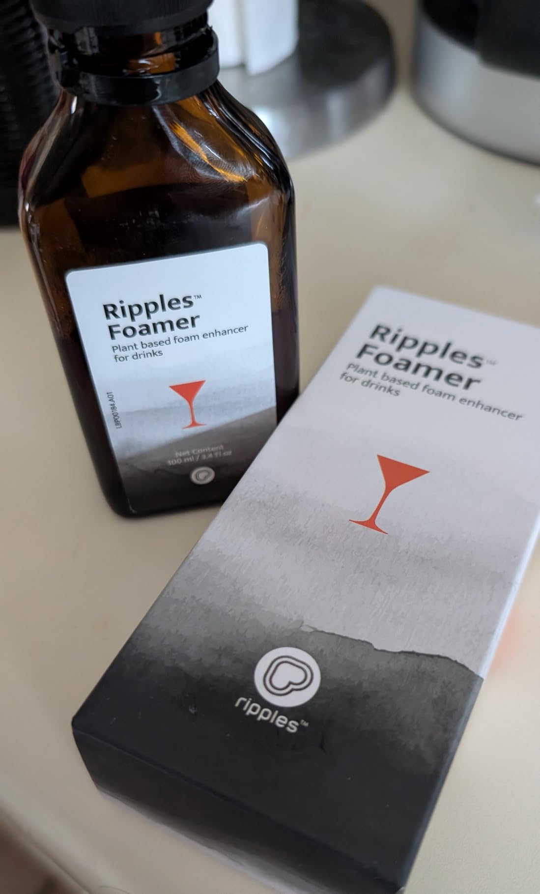 Ripples Foamer - Vegan Cocktail Foaming Drops | Egg White Substitute | Gluten-Free, Kosher | Professional Cocktail Mixer customer photo 1