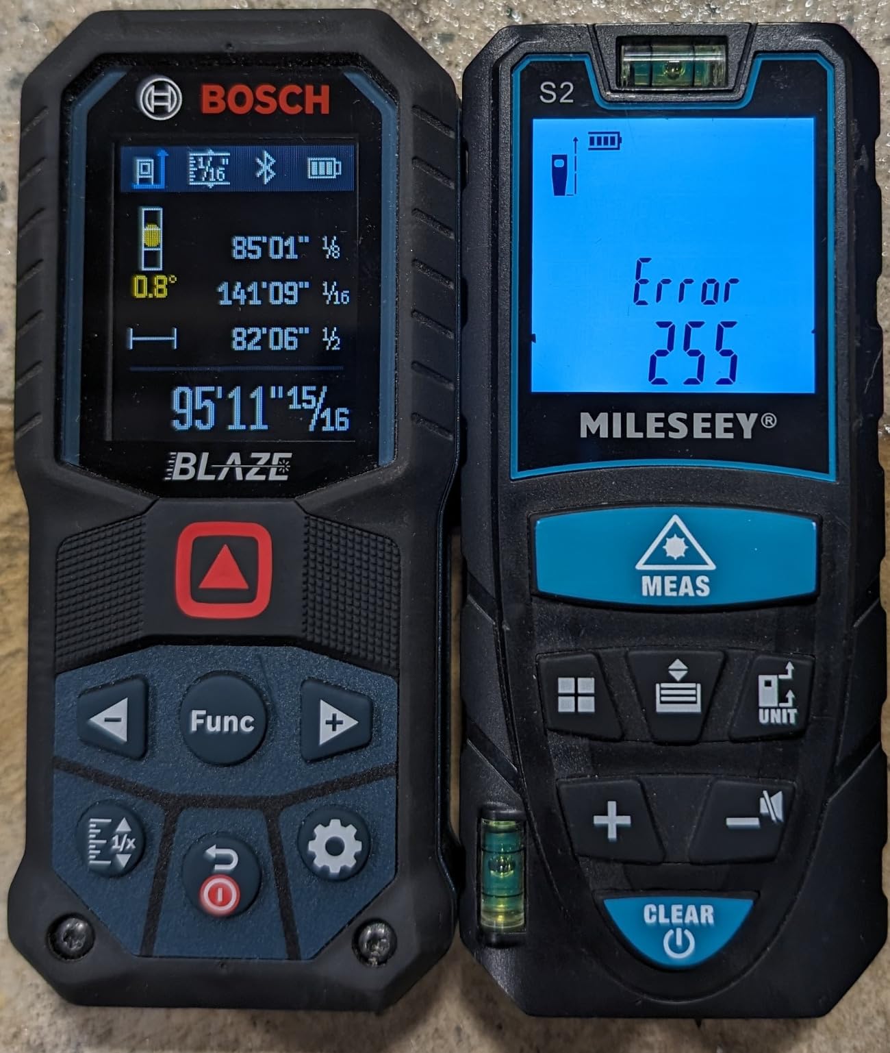 Laser Measure, RockSeed Digital Laser Distance Meter with 2 Bubble Levels customer photo 1