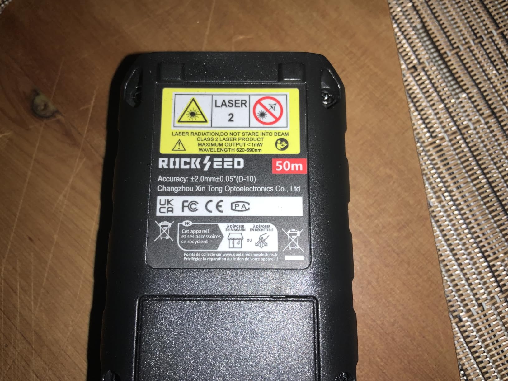 Laser Measure, RockSeed Digital Laser Distance Meter with 2 Bubble Levels customer photo 2