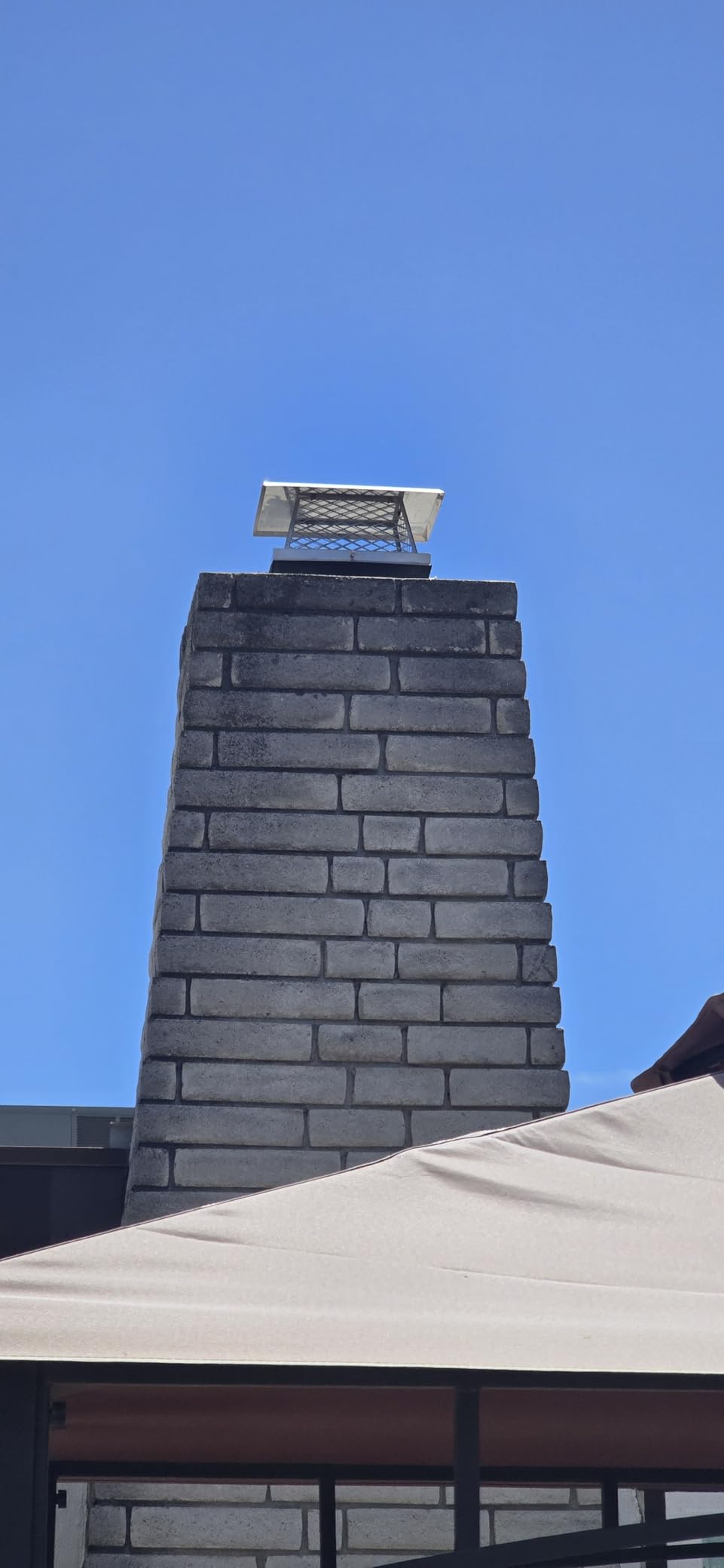 Single-Flue Stainless Steel Chimney Cap, Bolt-On, 11 x 11 in | Fits 10x10, 11x11 & 11.6x11.6 flues; durable, rust-free fireplace chimney cover for outdoor protection, quick assembly design customer photo 1