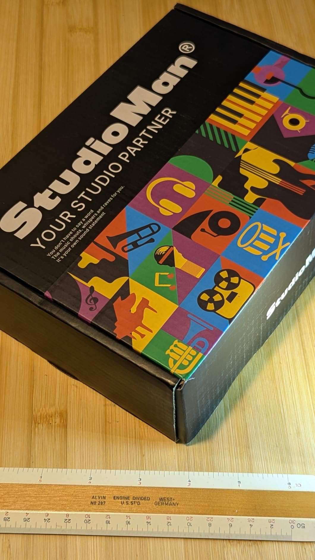 StudioMan M04 Passive Monitor Controller - 2 Input 4 Output Studio Volume Controller with Mute Button, 1/4