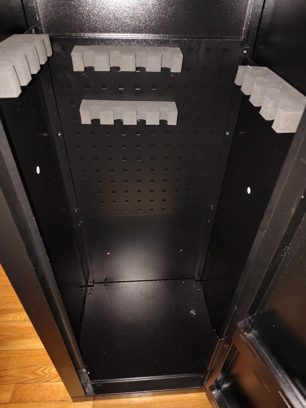 KAER Biometric Gun Safe Rifle, Gun Safes for Rifles and Pistols Holds 14-15 Firearms with Adjustable Racks & Pistol Storage, Fingerprint Keypad Lock Gun Cabinet for Home & Hunting for Enthusiasts customer photo 1