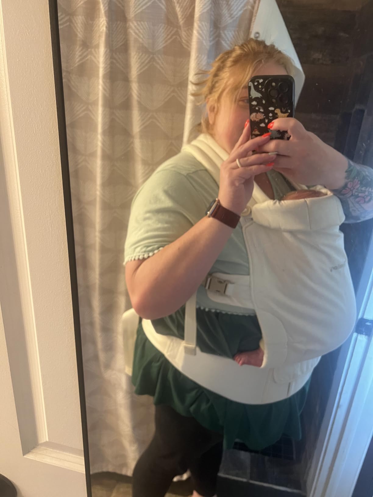 Tivellary Plus-Size Baby Carrier with Lumbar Support | Extended Shoulder & Waist Straps, Fits Waist Up to 68