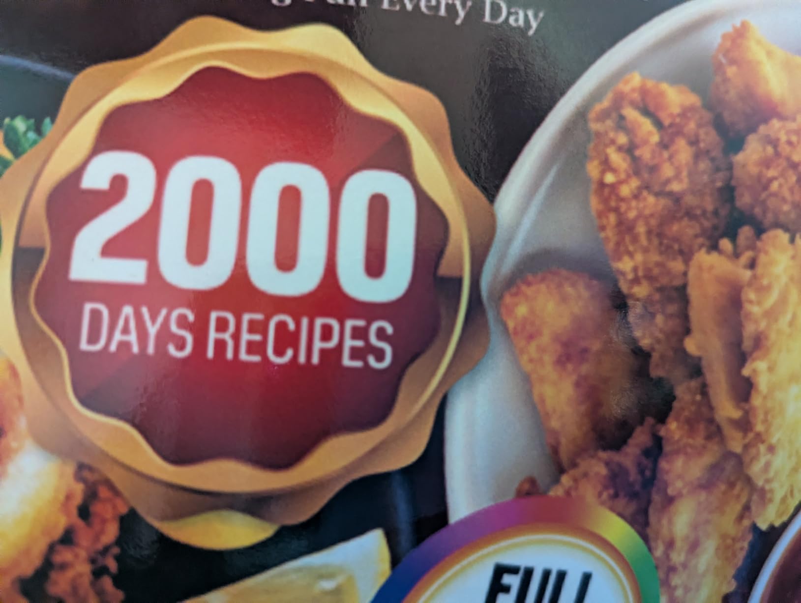 The Complete Air Fryer Cookbook For Beginners: 2000 Days of Crispy, Delicious & Effortless Air Fryer Recipes with Full Color Pictures to Save Minutes, Boost Flavor and Enjoy Cooking Fun Every Day customer photo 1