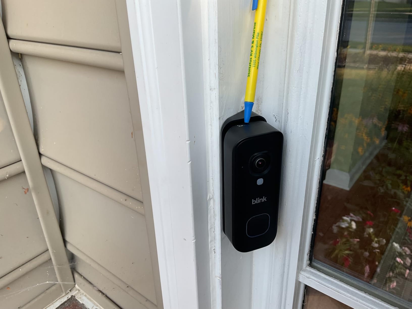Blink Wired Doorbell 2K+ (newest model) - Head-to-Toe 2K video doorbell, continuous hardwired power, pair with Alexa or Blink Chime (sold separately) required for in-home alerts customer photo 1