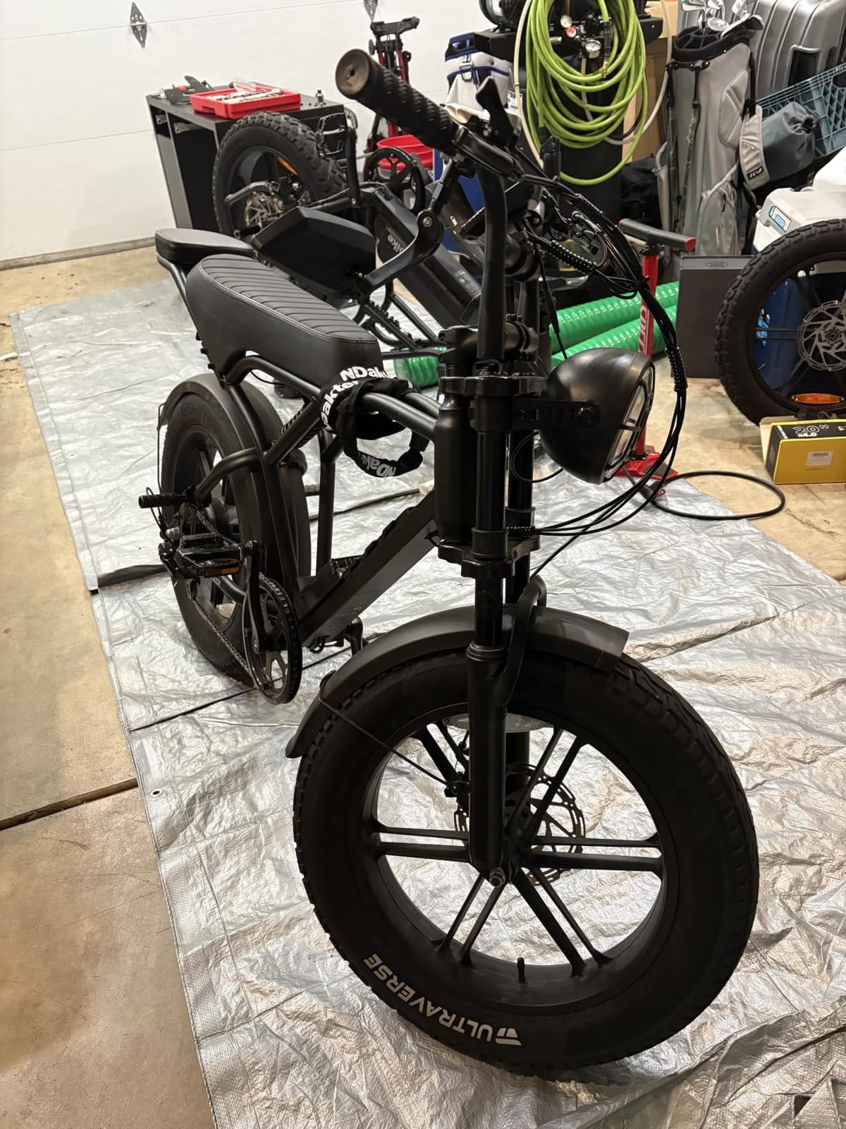 TST Electric Bike for Adults, 48V 15Ah Battery, 1500W Peak Motor, Fat Tire | Dual Suspension, 7-speed Gears, 3 Working Modes customer photo 2