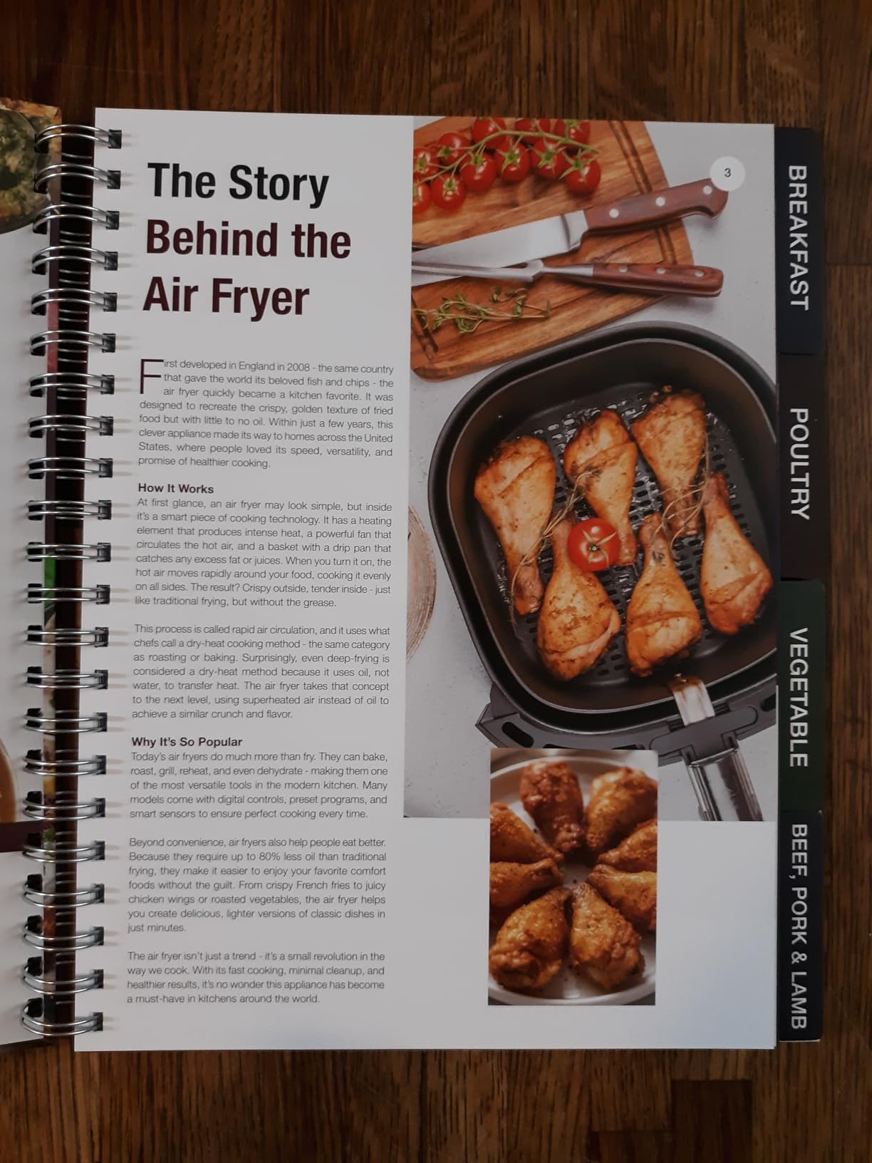 The Complete Air Fryer Cookbook for Beginners | 8 Section Tabs for Easy Navigation, 140+ Time-Saving, Healthy & Tasty Recipes with Full-Color Photos, Expert Air Frying Guide Cooking Chart (Beginner) customer photo 1