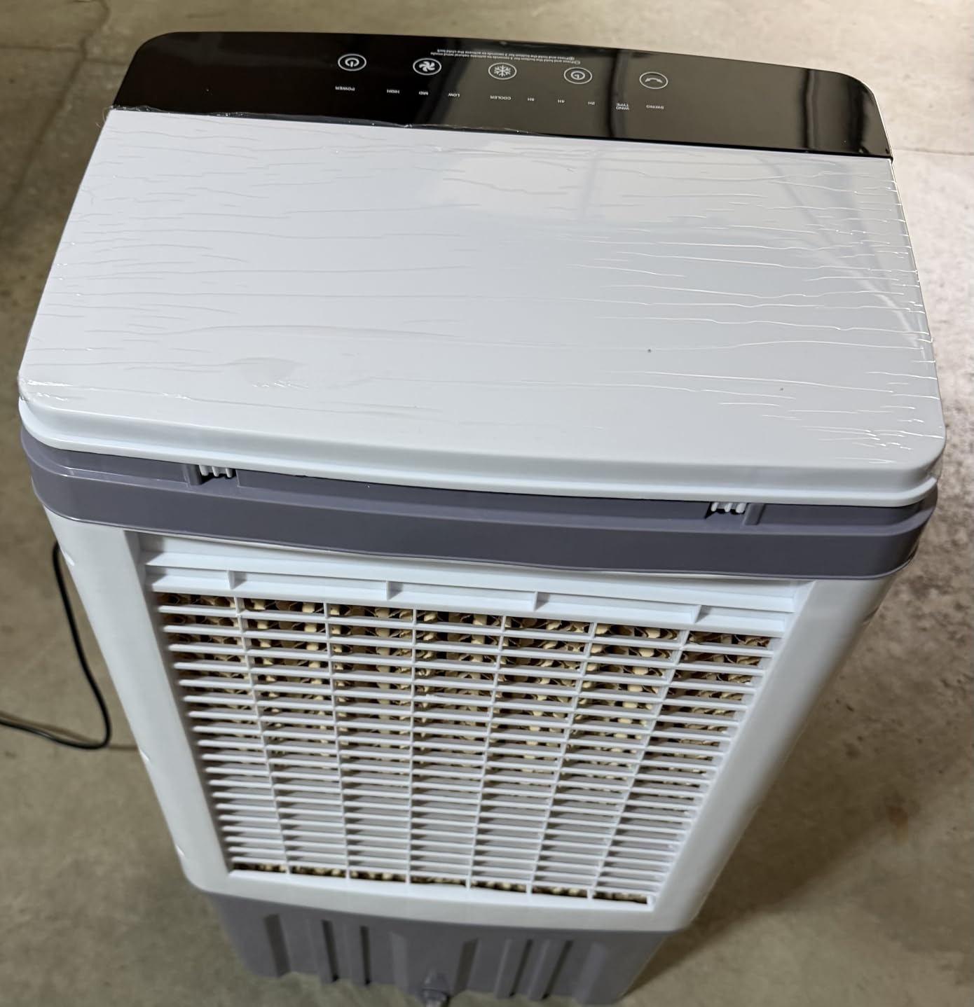 Portable Air Conditioner, 3000 CFM Swamp Cooler & Evaporative Air Cooler | 6.87 Gal Water Tank, 3 Speeds & 4 Modes, 120° Oscillation with 15H Timer for Home, Bedroom, Kitchen & Indoor Cooling customer photo 1