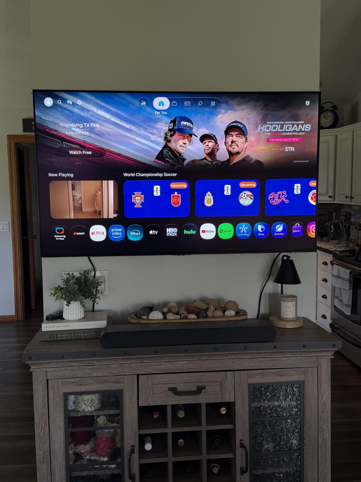 Samsung 65-Inch Class S90H Series, OLED, 4K, Smart TV, 2026 Model | Samsung Vision AI, Glare Free with Real Black & Real Color, OLED HDR+, NQ4 AI Gen3 Processor, Alexa Built-in customer photo 1
