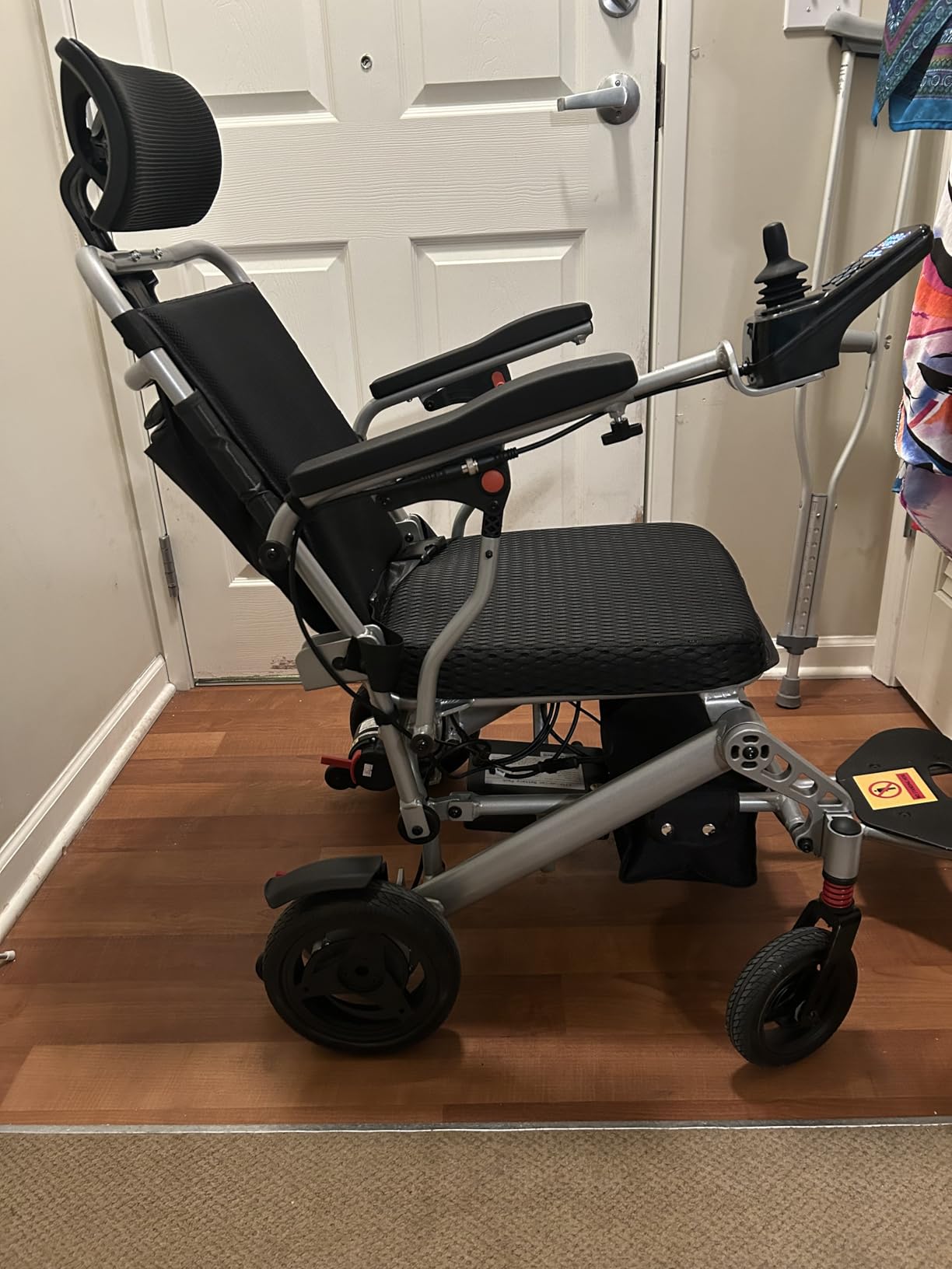 Electric Wheelchair 440 lb Capacity, 22 inch Wider Seat Wheelchair, 30+ Miles 700W Motor All Terrain Power Wheelchair customer photo 1