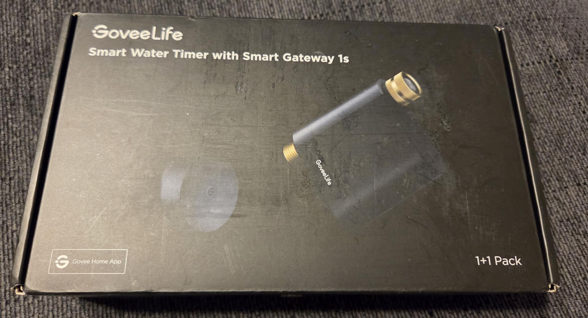 GoveeLife H5901 Smart WiFi Sprinkler Timer with Gateway, 1 Water Outlet | 1640ft Gateway-Device Range, App Remote Control, Weather Adaptive, Brass Connectors, IP67, 2Yr Battery, for Garden/Lawn/Yard customer photo 2