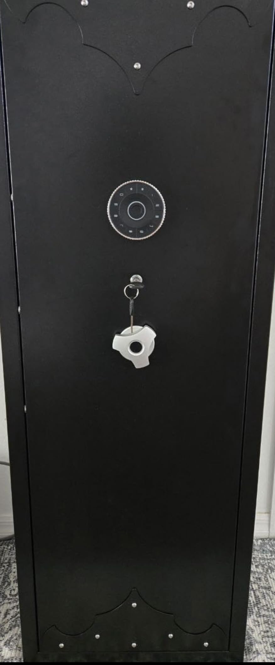 20-25 Fingerprint Large Gun Safe for Rifles and Pistols with Gun Rack | Rifle Safe, Scope Storage, Removable LED, Pistol Bags, Zippered Pouches, Ammunition Storage, Adjustable Shelves, home, Shooting Club customer photo 2