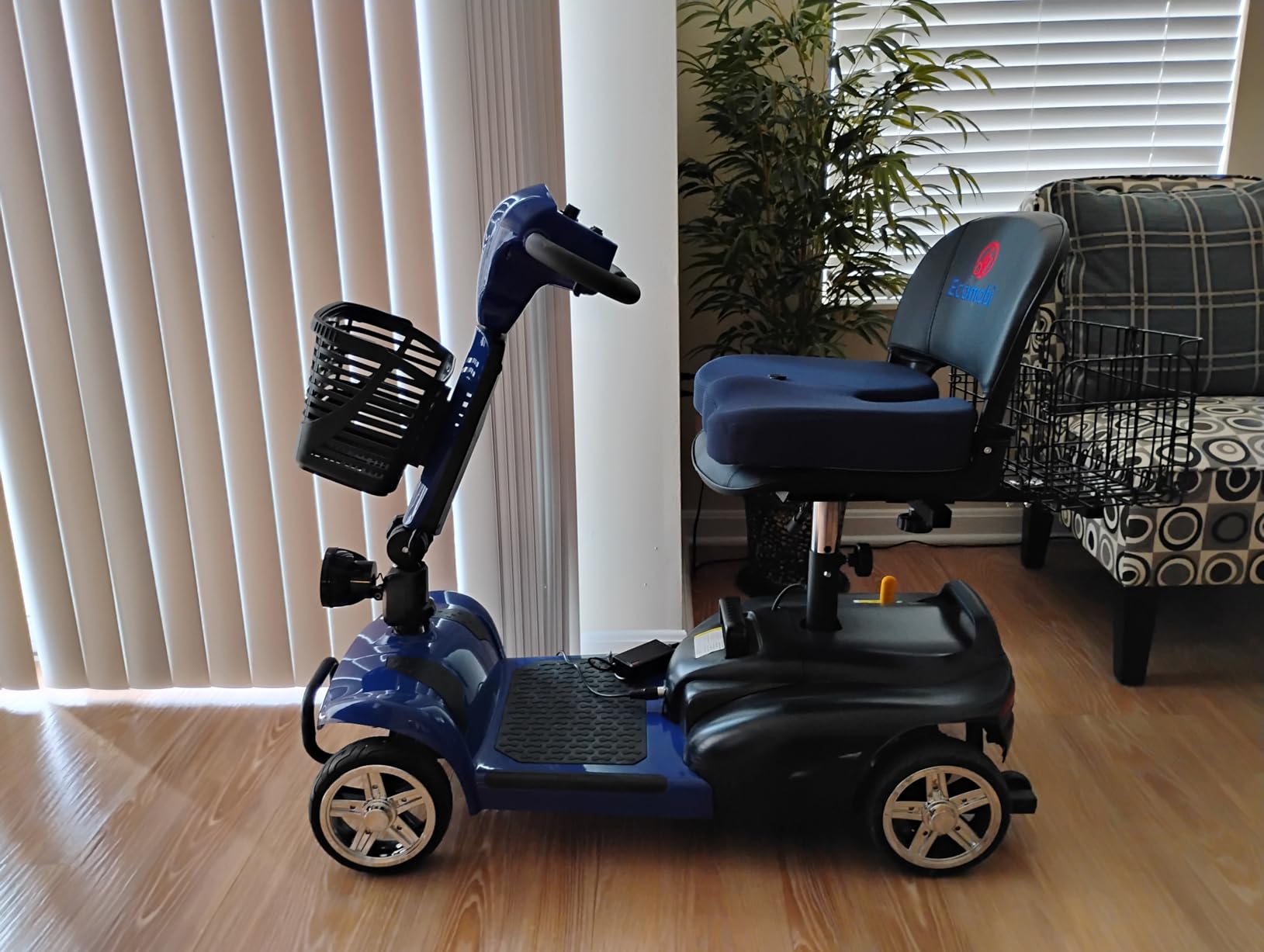 32Miles All-Terrain Heavy-Duty Mobility Scooter for Seniors & Adults | 1000W Power, Up to 15MPH, GPS tracker, 500LBS Load, Bluetooth Speaker, Full Suspension, 14