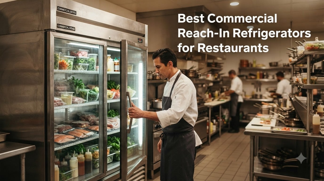 Best Commercial Reach-In Refrigerators for Restaurants