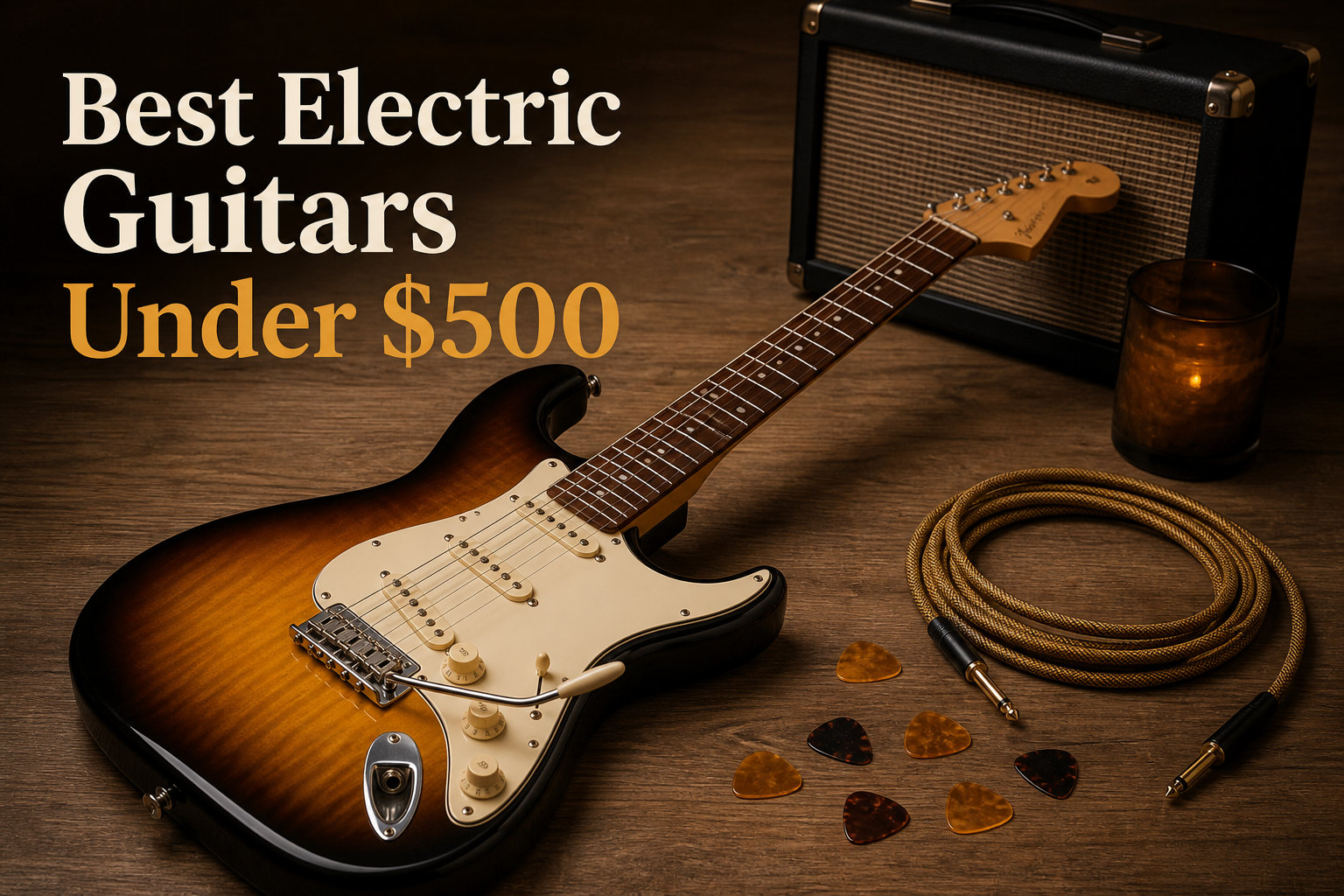 Best Electric Guitars Under $500