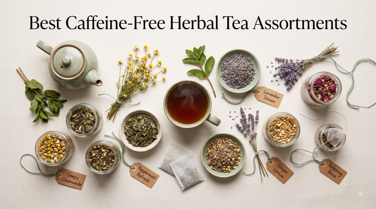 Best Caffeine-Free Herbal Tea Assortments