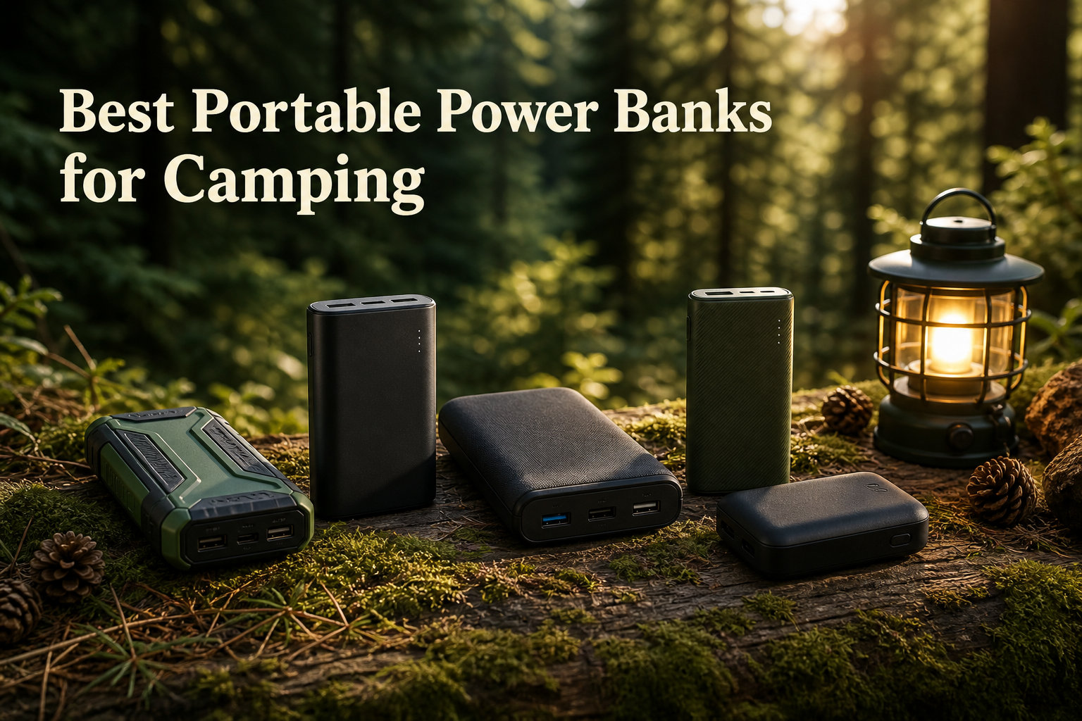 Best Portable Power Banks for Camping