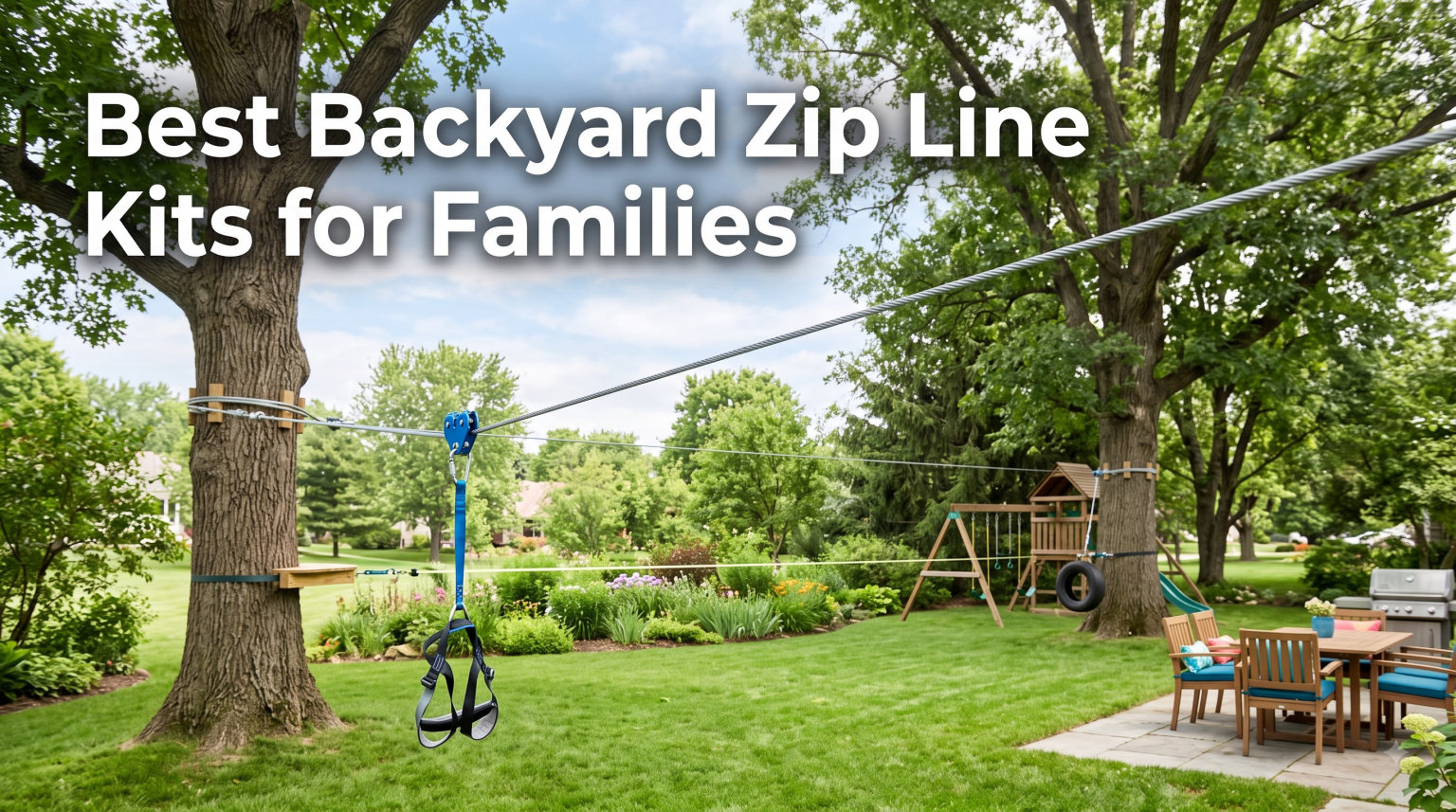 Best Backyard Zip Line Kits for Families