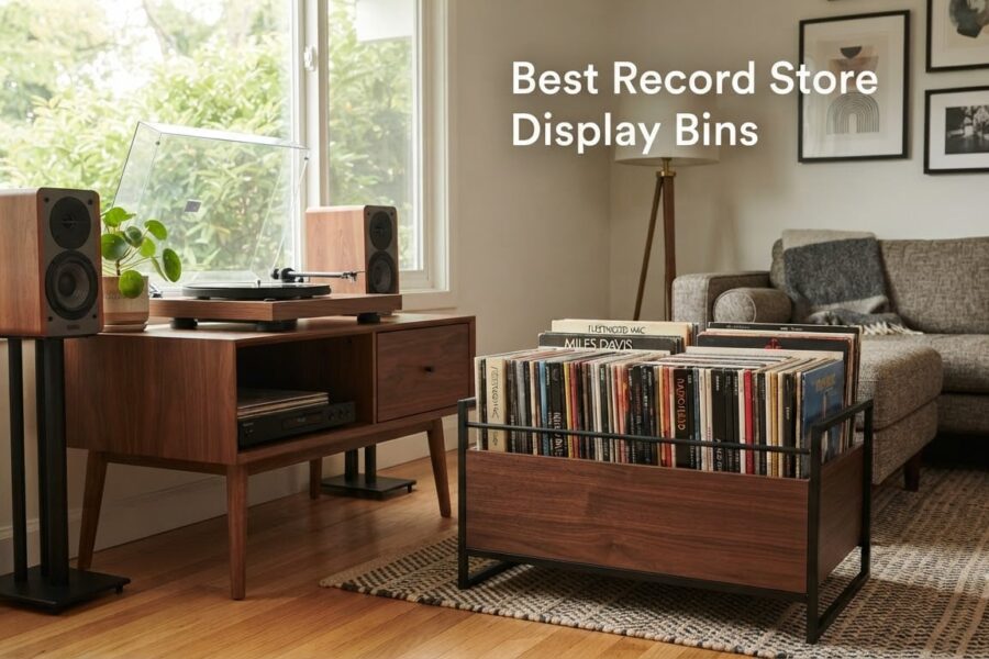 Best Record Store Display Bins