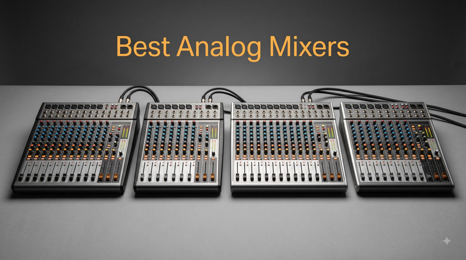 Best Analog Mixers