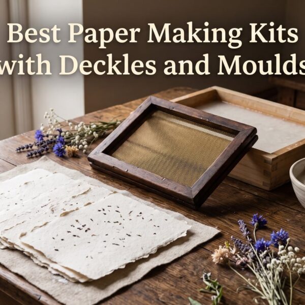Best Paper Making Kits with Deckles and Moulds