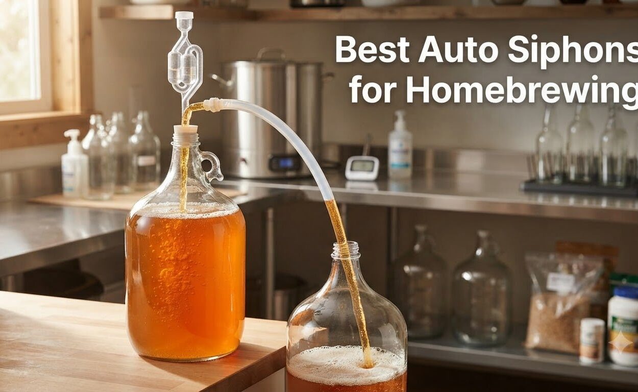 Best Auto Siphons for Homebrewing