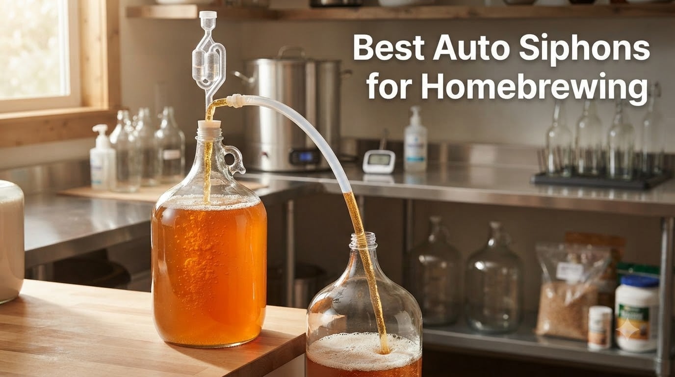 Best Auto Siphons for Homebrewing