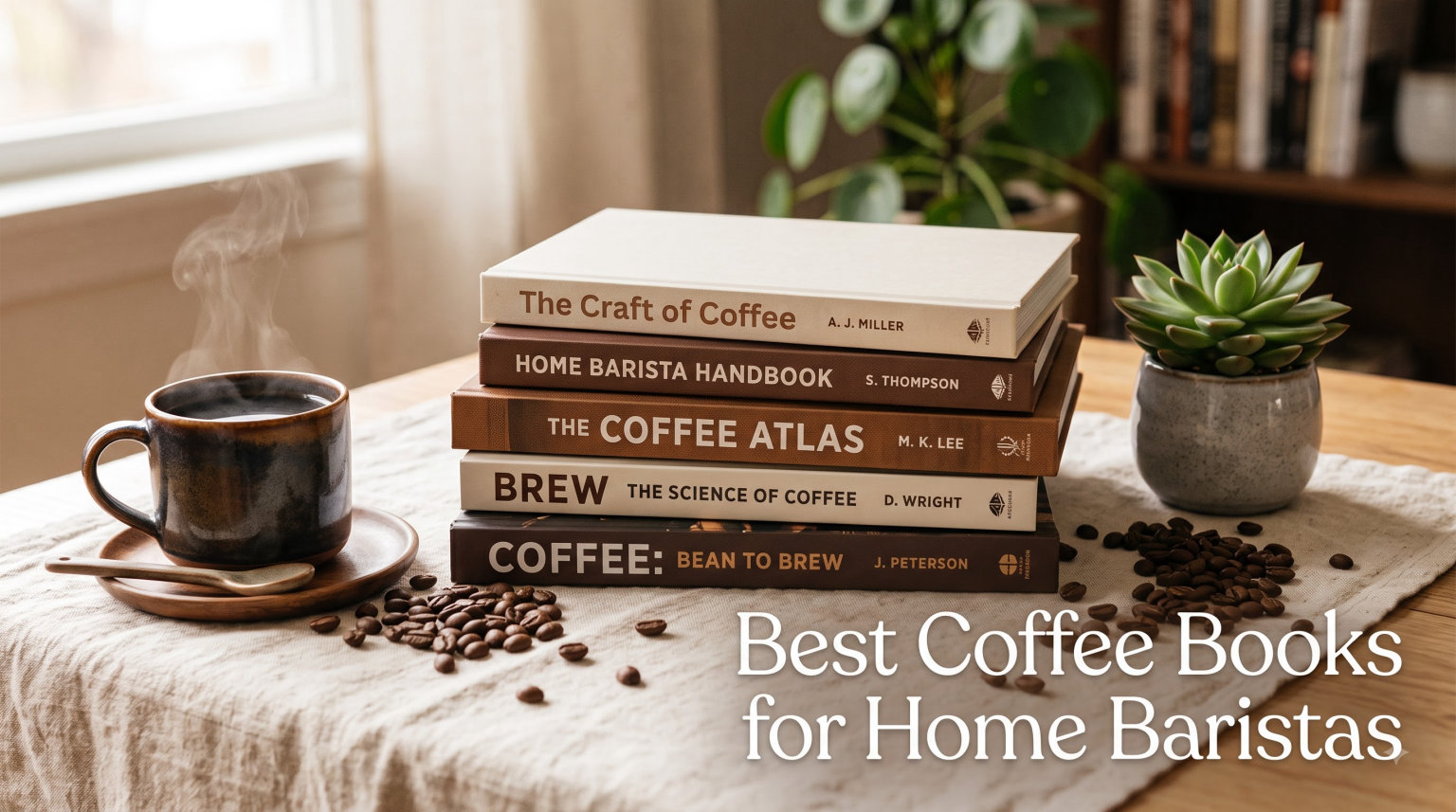 Best Coffee Books for Home Baristas