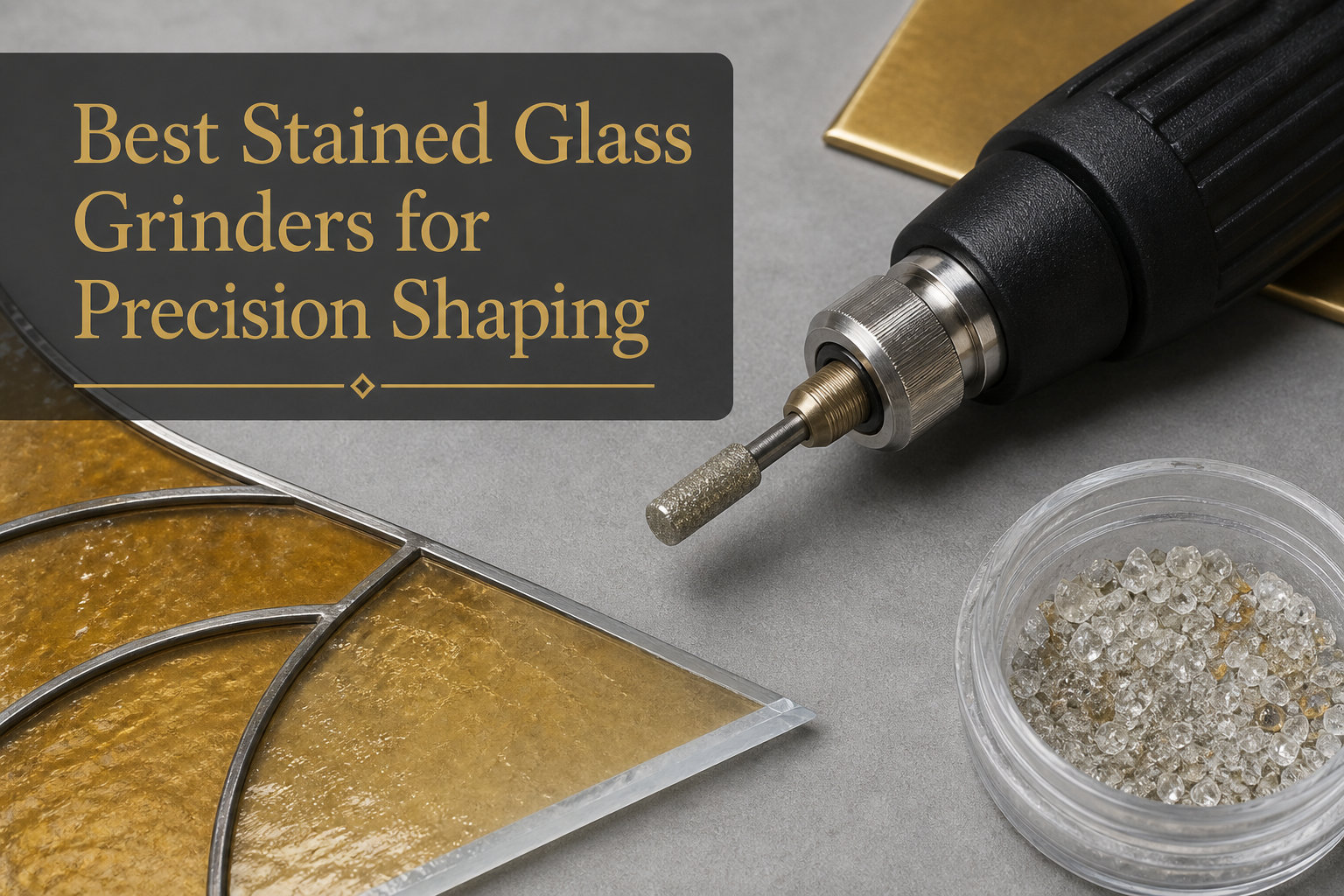 Best Stained Glass Grinders for Precision Shaping