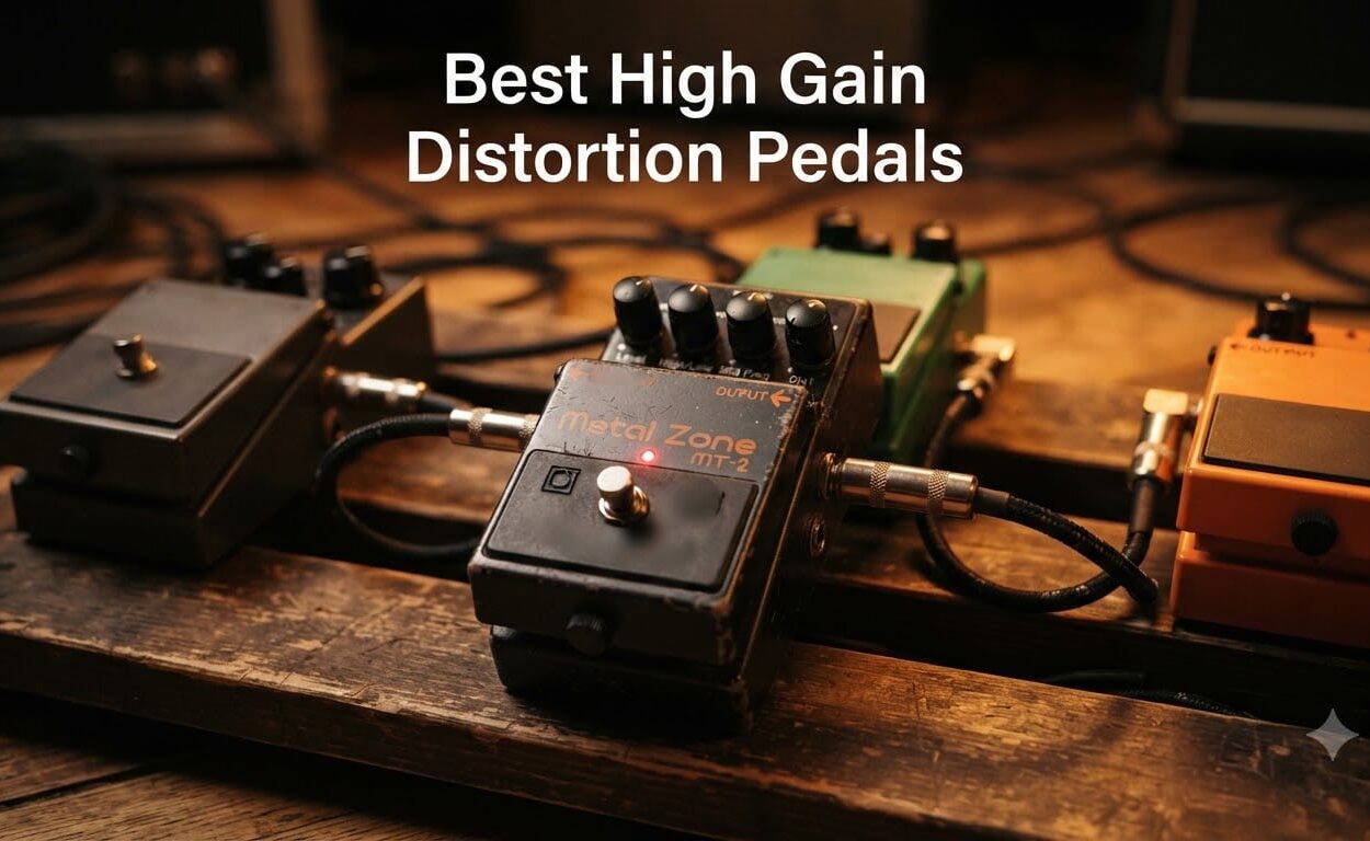 Best High Gain Distortion Pedals